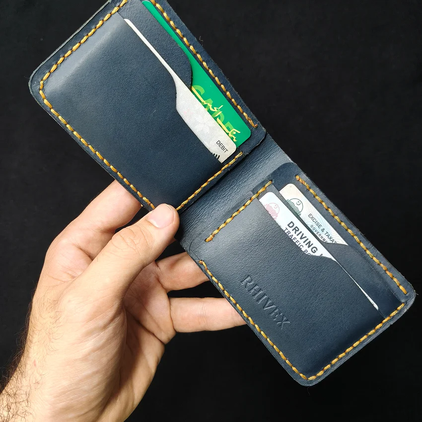 BF-002 BIFOLD WALLET (Blue) - Image 3