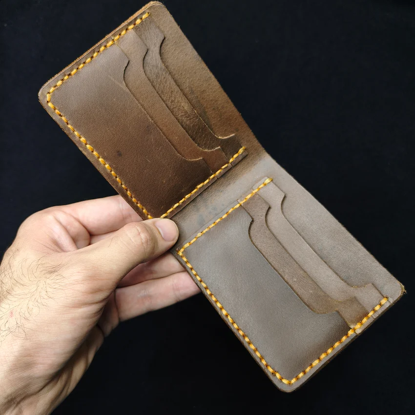 BF-003 BIFOLD WALLET (Brown) - Image 4