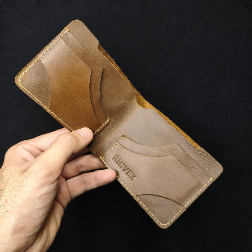 BF-004 BIFOLD WALLET (Brown) - Image 4