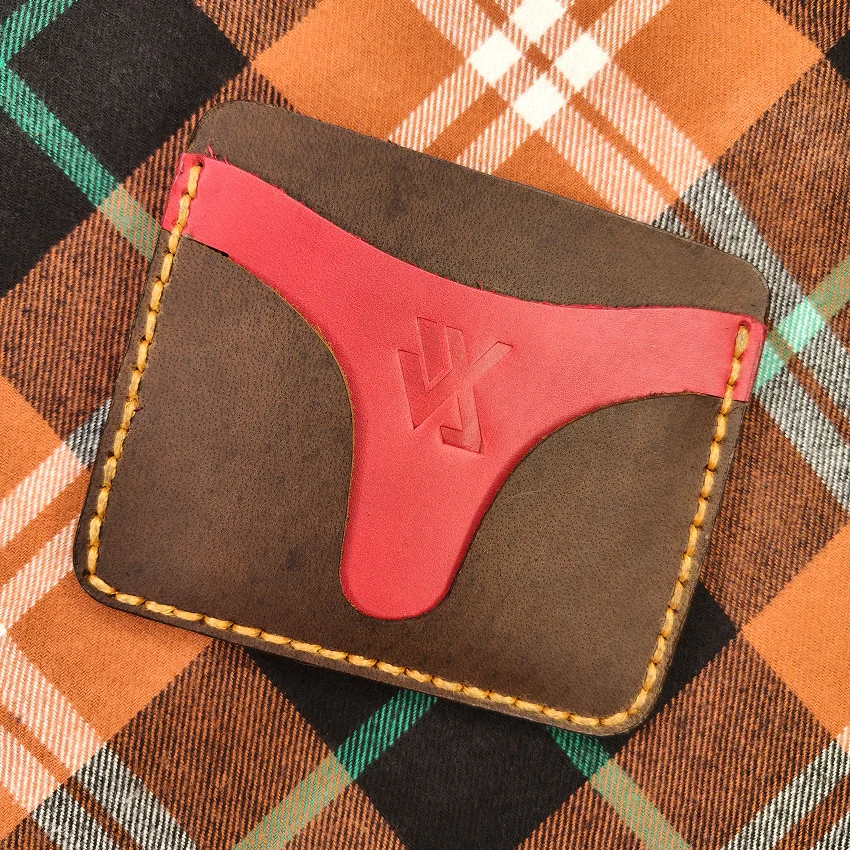 RHIVEX handcrafted full grain leather bifold wallet Pakistan