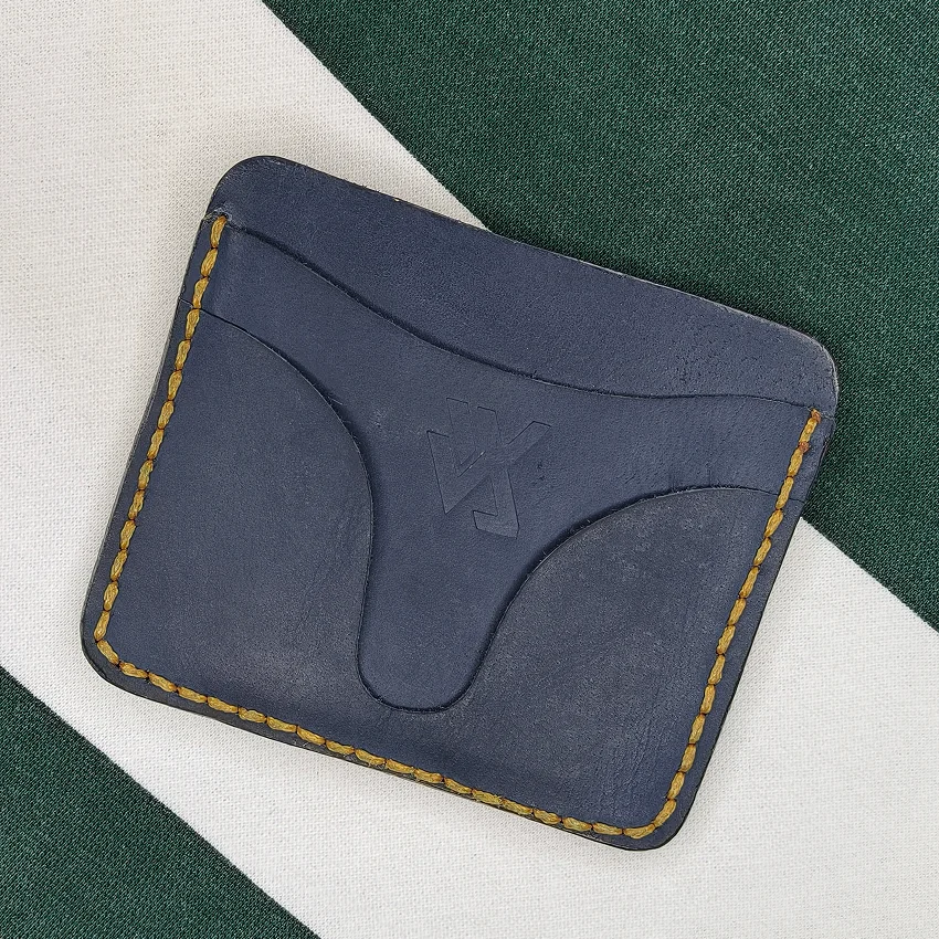 RHIVEX handcrafted full grain leather bifold wallet Pakistan