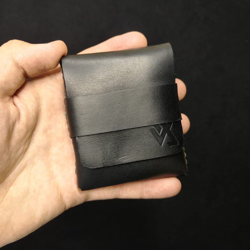 RHIVEX handcrafted full grain leather bifold wallet Pakistan